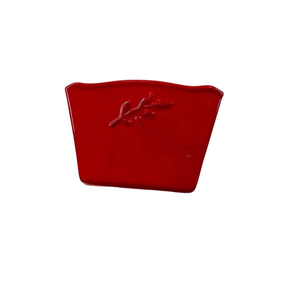 Pier 1 Imports set of 3 Dipping Bowls Leaf Embroidered Fall Motive 3x4.25” - Picture 6 of 9